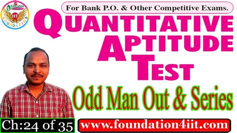 Quantitative Aptitude: Odd one out .